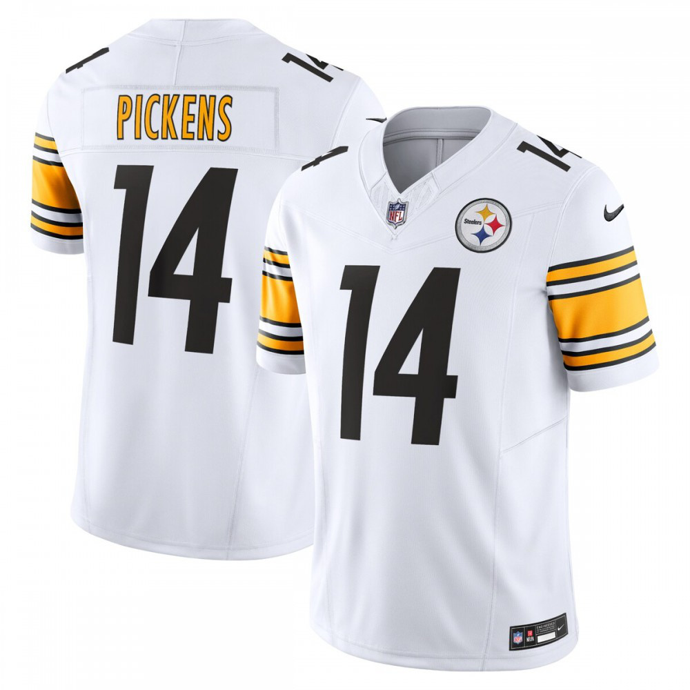 George Pickens Pittsburgh Steelers Nike Vapor F.U.S.E. Limited Jersey - White-GridironStore